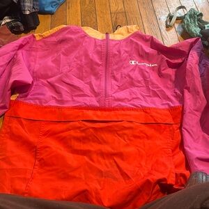 champion windbreaker.